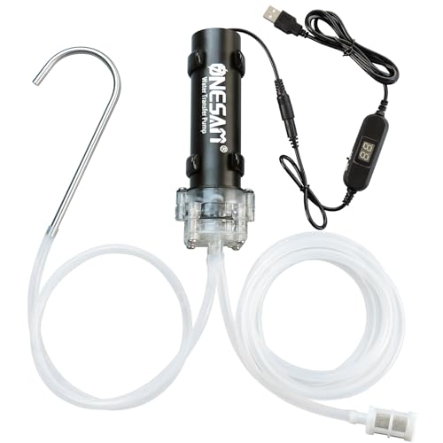 Food Grade Electric Water Transfer Pump Siphon Self-Priming Small Water Pump Portable USB 5V 2L/Min Adjustable Flow for Home Brew Wine, Beer, Kombucha, Ice Maker, Bottled Water, Coffee, Cooking - color: Usb-5v-water Pump