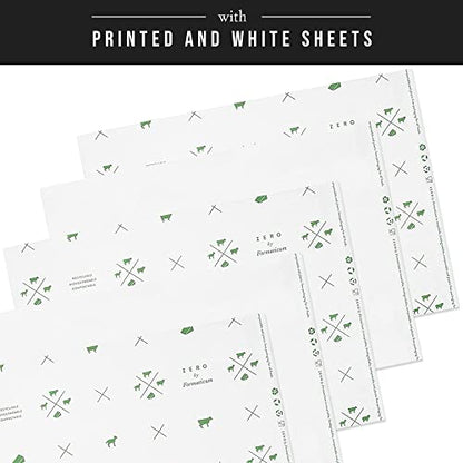 Formaticum 15-Pack Zero Cheese Storage Paper, Compostable, Biodegradable, and Plastic-Free Paper to Keep Cheese and Charcuterie Fresh, Kitchen Organization 9 x 13 Inches - size: 15-Pack-Sheets