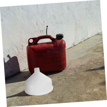 Extra Large Funnel Wide Mouth Sturdy Plastic for Canning Sediment Removal Kitchen Use Reusable