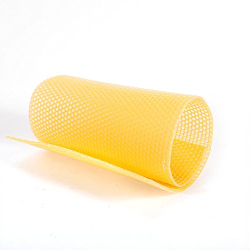 Honeycomb Bee Wax Foundation, 30 Pcs Honeycomb Foundation Beehive Wax Frames Waxing Beekeeping Equipment Tools 195 * 415mm (US Stock)