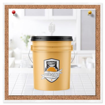 Fermentaholics Airlocks With Grommets Set – 4 Airlocks and 8 Grommets for Homemade Wine, Beer, Cider, Kimchi, Sauerkraut – Preserving, Brewing, Fermenting (S-Shaped Airlocks With Grommets Set) - size: S-Shaped Airlocks With Grommets Set