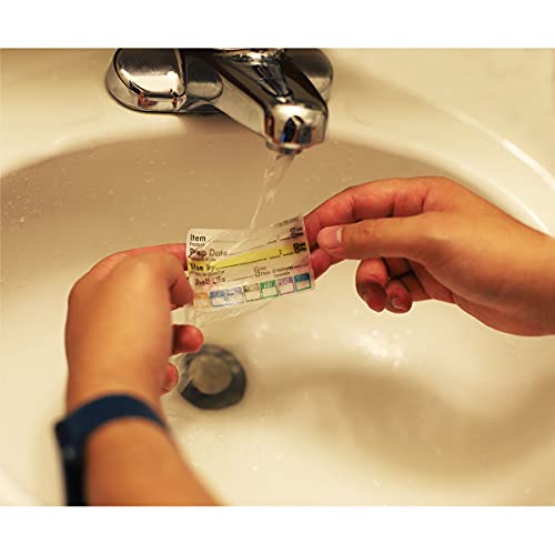 Universal Dissolvable Food Rotation Labels 2" x 3" Adhesive Stickers 500-Pack