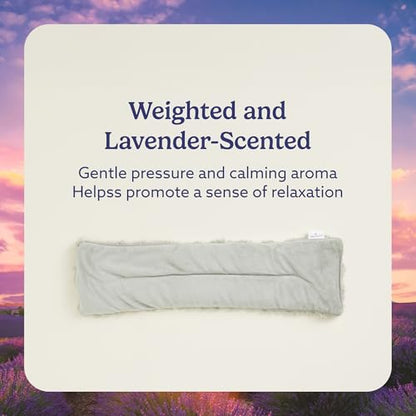 warmies Microwavable Neck & Shoulder Wrap - Heating & Cooling Plush Pad for Calming Relaxation - Weighted & Heated Neck Warmer with Scented Lavender - Microwave Heat Pad for Aches & Pain - Curly Sage - color: Curly Sage