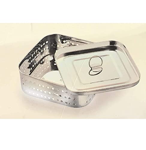 Dubbas - Square Paneer Maker, Easy to Use 5.25" Stainless Steel Indian Paneer/Tofu Press Mould