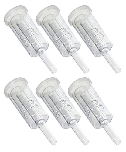 3 Piece Plastic Airlock (Sold in Sets of 6)