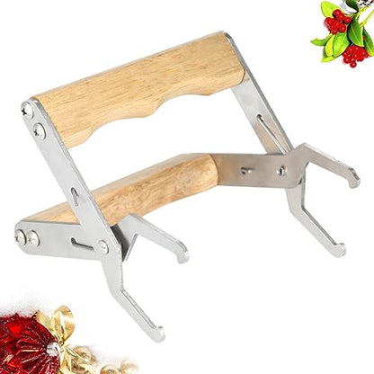 VICASKY Beekeeping Tool Beehive Frame Clip Lifter for Hive Maintenance Sturdy Steel Construction Comfortable to Hold Design for Beekeepers