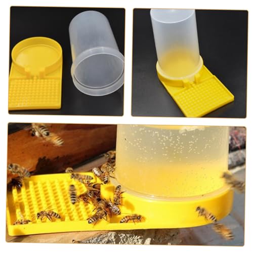 Generic 8pcs Beekeeping Water Fountain Bee Waterer Bee Feeder for Houses Beehive Entrance Feeder Beehive Water Cup Bee Keeper Tools Bee Watering Station Bee Water Feeding Cup Water Feeder