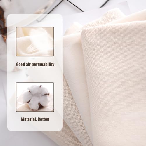 8Pcs Cheesecloth, 20x20 Inch Cheese Cloths, Unbleached Cotton Cheesecloth for Cooking, Reusable Ultra-Dense Strainer for Juicing Filtering Canning