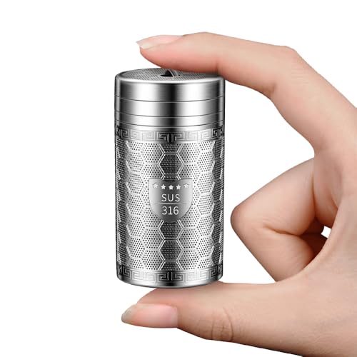 Tea Infuser (Set of 2) with Drip Dray - Ultra Fine Tea Strainer for Loose Leaf Tea - 316 Stainless Steel Tea Steeper (2Pack - Extra Small) - size: Extra Small