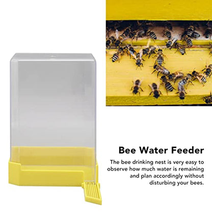 1100ml Bee Water Feeder, ABS Beehive Water Feeder, Bee Drinking Bowl, Bee Watering Station for Beehive, Beekeeping Supplies