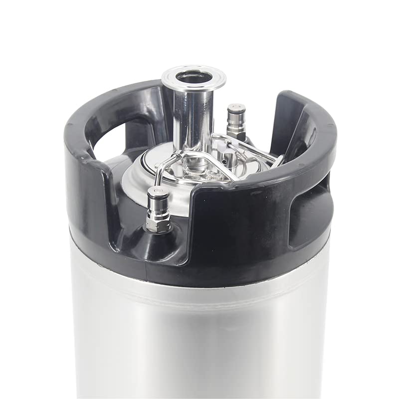 304 stainless steel Cornelius Keg Lid with 1.5'' Tri-clamp Ferrule,NEW Corny Beer Keg Lid 60PSI PRV Food Grade Dry Hopper