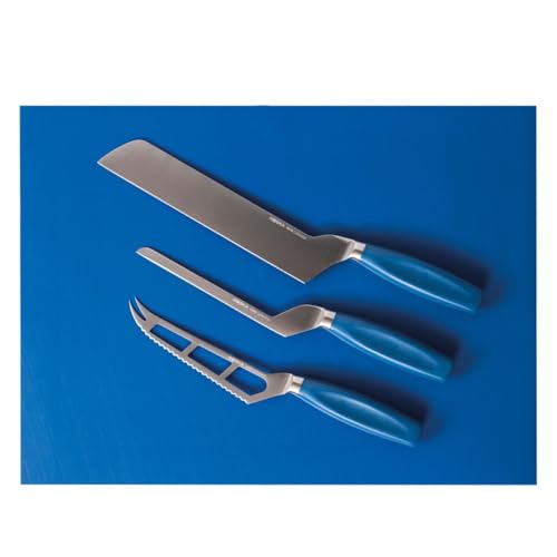 BOSKA Universal Cheese Cutter Blue 140 Mm - Full-tang - Premium Quality - German Steel - HACCP Knife - Cheese Knife - for Professional Use - Multi Use (vegetables and Fruit) - color: Blue, size: Universal cutter