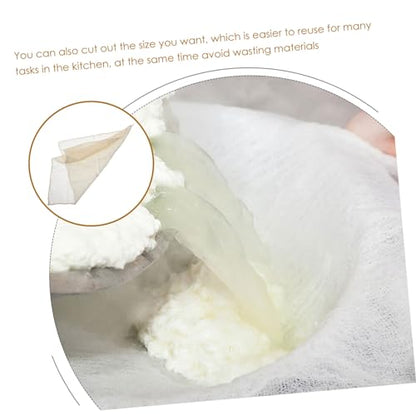Housoutil 6pcs Cheesecloth for Straining, Tofu Press Cloth 100% Pure Cotton Reusable Cheese Cloth Fabric, Unbleached Ultra Fine Fabric