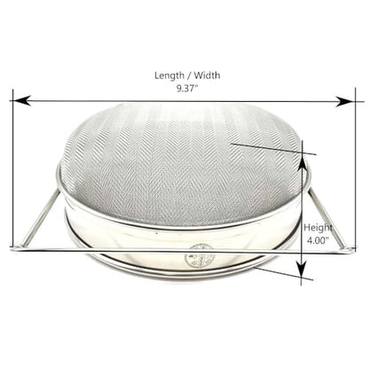 Food Grade 304 Double Sieve Stainless Steel Bucket Top Honey Strainer, Filter for Honey processing/Extraction and Filter