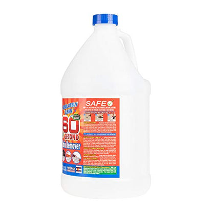 Amazing 60 Second Stain Remover - Commercial Strength - Powerful, Natural Enzymes Remove Food, Grease, Pet Stains & More - Non-Toxic/Eco Friendly - USA Made (128oz Bottle - Save 50%) - style: 1 Gallon (Pack of 1)