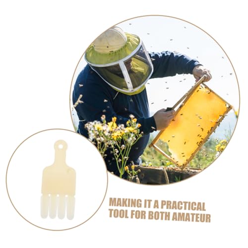 Luxshiny 2pcs Beekeeper Scrape Pen Multifunction Hive Scraper Tool Beekeeping Equipment for Honey and Jelly Extraction Farm Ranch Supplies