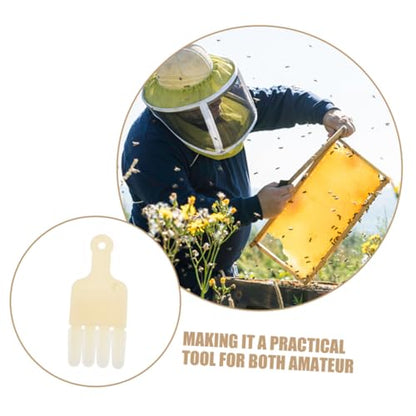 Luxshiny 2pcs Beekeeper Scrape Pen Multifunction Hive Scraper Tool Beekeeping Equipment for Honey and Jelly Extraction Farm Ranch Supplies