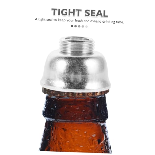 Alipis Manual Beer Bottle Capper Brewing Equipment Bottle Cap Press Tool Sealing Head for Home Brewing Camping Parties