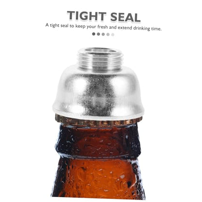 Alipis Manual Beer Bottle Capper Brewing Equipment Bottle Cap Press Tool Sealing Head for Home Brewing Camping Parties