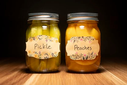 (250pc/Roll) 2" Label Stickers for Jars and Lids | Pantry, Mason Jar, Canning, Spice, Bottle Labels (Garden 2x3) - color: Garden 2x3