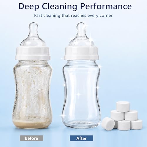 Solid Detergent Baby-Safe Tablets for All Baby Bottle Washer
