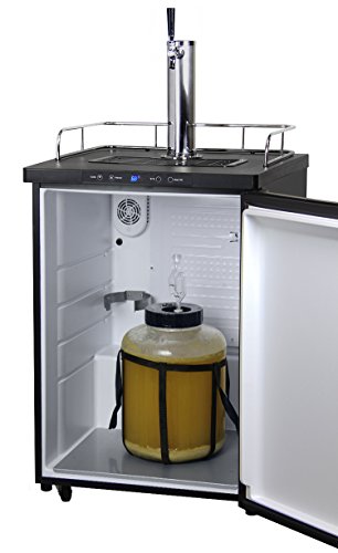 Kegco HBK309B-1 Keg Dispenser, Black - color: Black, size: 1 Tap