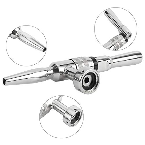 HighFree Stout Beer Faucet, Nitro Coffee Faucet, All 304 Food Grade Stainless Steel Homebrew Beer Stout Tap for Kegging