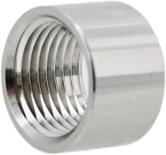 Wine Making- Home Brewing Kettle Retrofit Part Weld 1/2" NPT Coupler 304 Stainless Steel Homebrew DIY Brewing Kettle Wine Accessories(Plug)