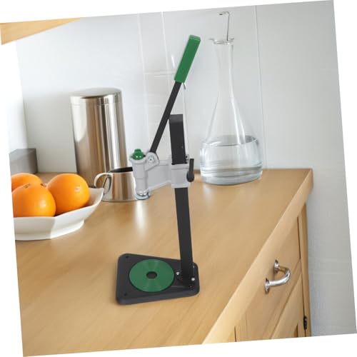 Manual Beer Bottle Capper Tool Adjustable 7.8"-18.3" Desktop Bench Capping Machine for Home Brew Glass Bottles Soda Bottling in Kitchen