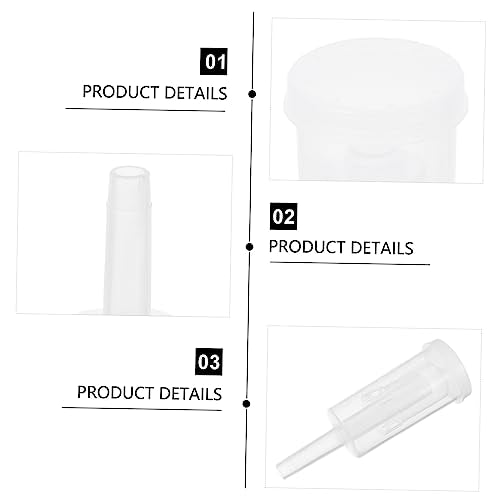 3-Piece One-Way Valve Set for Brewing Plastic Stopper Check Valve for Beer and Wine Fermentation Suitable for Homebrewing Supplies
