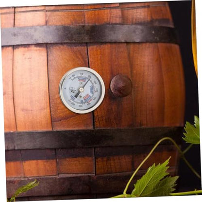 Stainless Steel Wine Thermometer High Precision Homebrew Kettle Thermometer for Brewing Grill Oven
