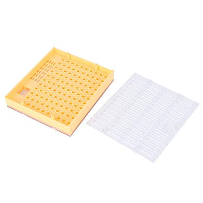 110pcs Beekeeping Queen Rearing Cup Kit, Plastic Queen Bee Rearing Box, Bee Breeding Set, Beekeeping Grafting Set