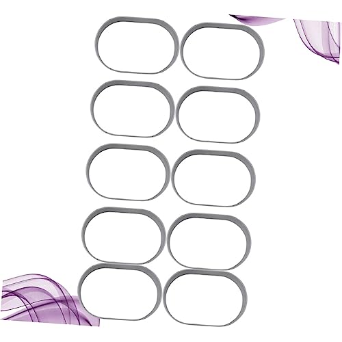 10-Piece Stainless Steel Cheese Mold Set Baking Tool for Cake and Chocolate Creative Moulds for Home Baking - color: Silver