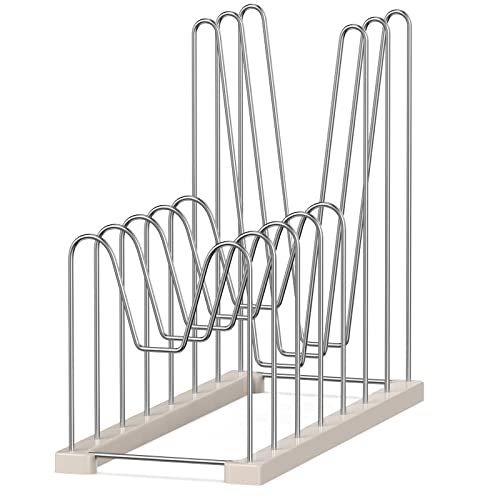 Plastic Bag Drying Rack, Reusable Bag Drying Rack for Silicone Bag & Ziploc Bag, Bottle Dryer Rack for Gloves & Glasses, Pan Lid & Cutting Board Organizer