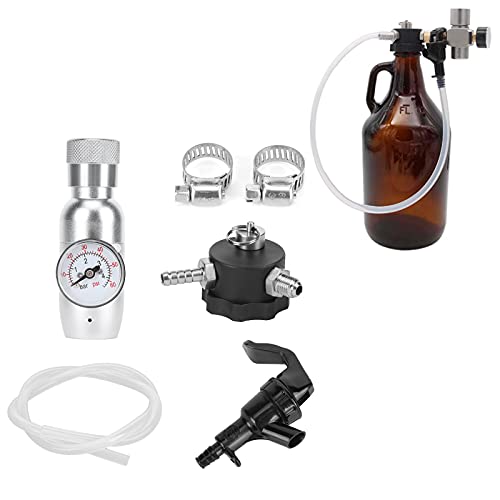 Stainless Steel Beer Dispenser Tap Kit Portable Homebrew Beer Kegging Equipment Accessories for Brewing Enthusiasts Craft Beer Lovers and Homebrewers