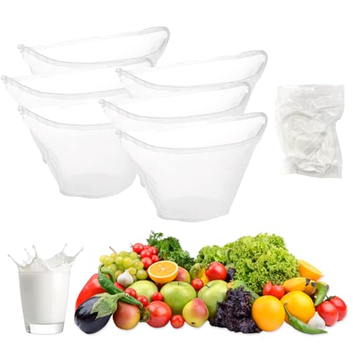 6 PCS Cheese Cloth Filling Squeeze Bags Reusable Straining Bags | Vegetable, Soy Milk, Dumpling Fillings,Nut Milk Bag Reusable for Straining Oat Milk, Celery Juice Nut Bag