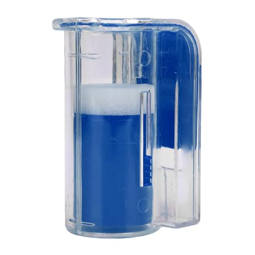 Asixxsix Queen Bee Marking Kit, One Handed Queen Catcher Bottle Cage, Queen Bee Marking Cage Queen Marking Marker Bottle with 0-99 Number Sticker and Tweezers, Beekeeping Supplies (Blue) - color: Blue