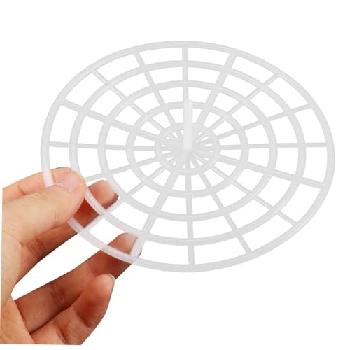 Wakauto 5pcs Medium Vegetable Fermentation Press Rack Cast Grate Pickle Strainer Container for Kimchi Sauerkraut Canning Jars Enhances Flavor Portable and Easy to Clean