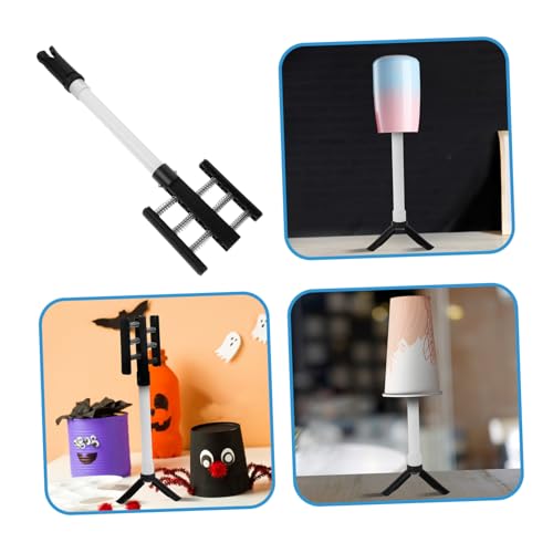 Uonlytech 1set Cup Turner Bracket Screws Drying Rack for Tumbler Craft Easy to Assemble Cup Craft Turner Stand for Projects