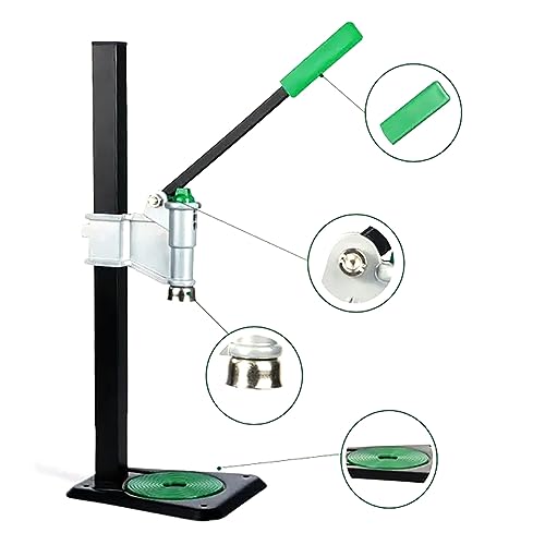 TsoLay Manual Capper, Bench Beer Bottle Capping Machine with with Non-Slip Handle and Base, Sealing Width 26mm-29mm, Adjustable Height and Easy Pressing, Suitable for Soft Drinks, Home Brews and Beer