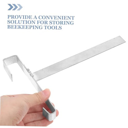 2pcs Bee Frame Holder Stainless Steel Support Rack for Beekeeping Tools Perch Stand for Hive Frame Storage and Cleaning Design for Beekeepers Supplies