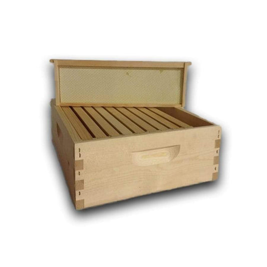 Blythewood Bee Company 10 Frame Honey Super Kits - Assembled - color: White
