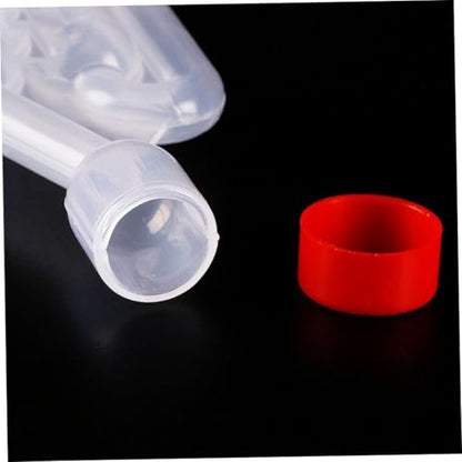 Wine Fermentation Airlock Kit Stopper Exhaust Valve High Transparent S Shape for Brew Beer Wine Making 10PCS Red Home Kitchen Tools