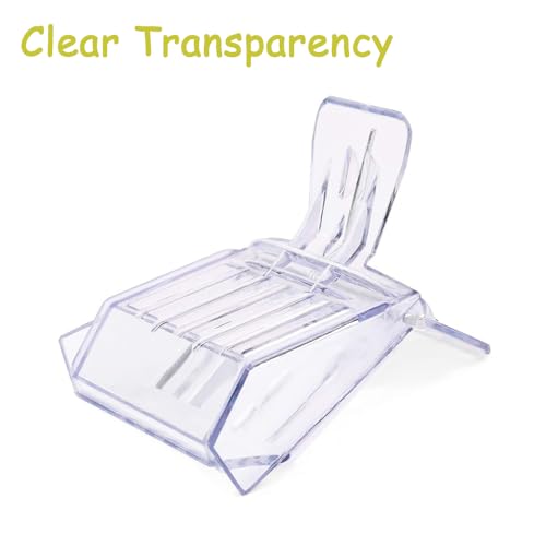 10PCS Bee Clip for Queen, Transparent Queen Catcher for Bees, Honeybee Queen Clips for Queen Bee Marking & Handling