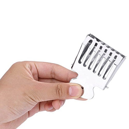 Bee Queen Clip, Stainless Steel Bee Queen Catchers Cages for Beekeeping, Beekeeper Catching Tool, Beekeeping Tool (5pcs) - size: 5pcs