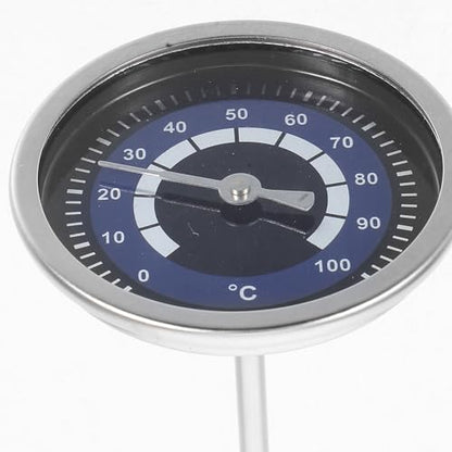 POPETPOP Stainless Steel Dial Thermometer for Kettle with Precise Temperature Control and Easy to Clean Design, for Brewing and Baking, Instant Read Kettle Temperature Gauge for Accurate