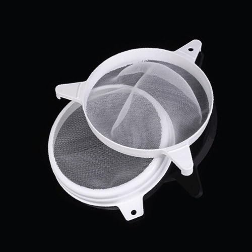 Yardwe Stainer Steel Strainer Filter 1pc Keeping Equipments Filter Keeping Tool Honey Screen Filter Honey Strainer Double Sieve Plastic Honey Strainer Honey Filter Beekeeping Tools