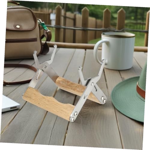OSALADI 3pcs Beekeeping Frame Gripper Clamp with Wood Handle Bee Hive Frame Lifter Tool for Beekeepers Beekeeping Equipment for Hive Maintenance