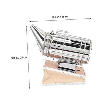 VICASKY Beehive Smoker Tool Portable Bee Smoker Box for Beekeeping Protective Heat Shield