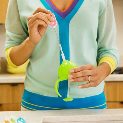 Munchkin® Details™ Bottle and Cup Cleaning Brush 4 Piece Set with Key Ring - size: 4 Piece Set